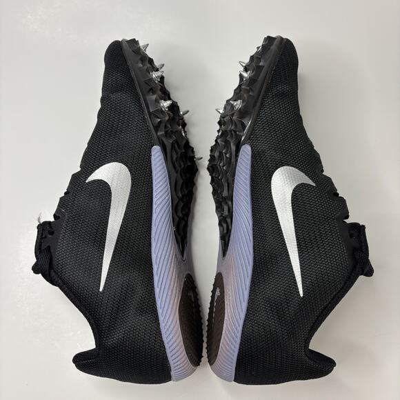 NIKE RACING Shoe Men 5.5 Zoom Rival M Black Gray Track Racing AH1020-004 - Picture 4 of 14